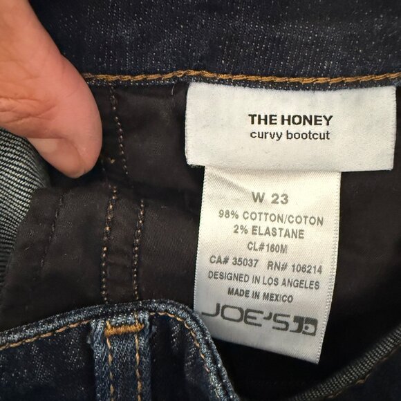 Joes Jeans Womens Dark Wash Bootcut Denim Size 27 - Picture 7 of 7